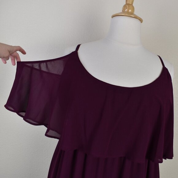 Show Me Your Mumu Caitlin Ruffle Maxi Dress - Picture 3 of 9